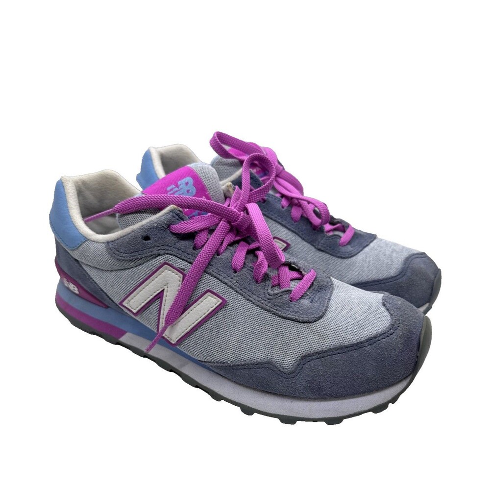 New Balance 515 Women’s Sneakers Sz 11 Gray Purple Blue WL515AHA - Picture 2 of 10